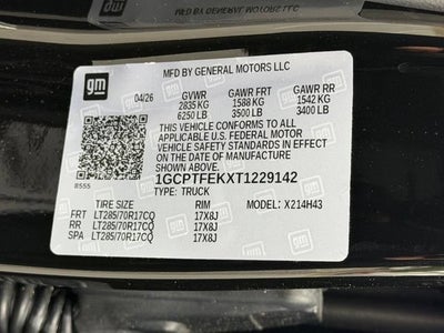2026 Chevrolet Colorado ZR2