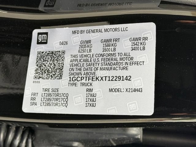 2026 Chevrolet Colorado ZR2
