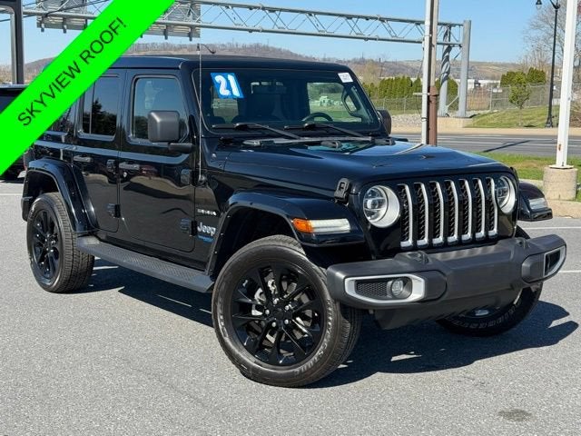 2021 Jeep Wrangler 4xe Unlimited Sahara 4x4