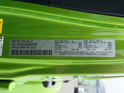 2025 Jeep Wrangler 4-Door Recon 4x4