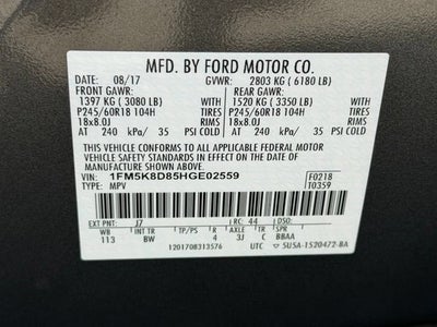 2017 Ford Explorer XLT
