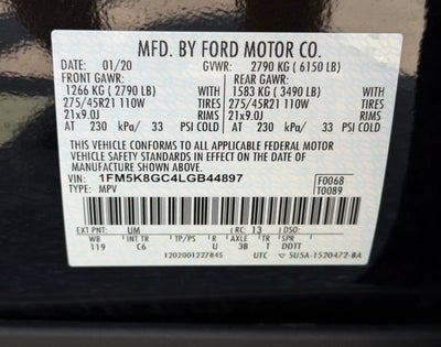 2020 Ford Explorer ST