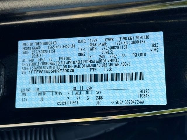 2022 Ford F-150 XL