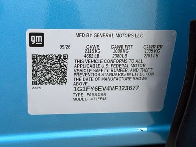 2027 Chevrolet Bolt LT