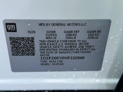 2027 Chevrolet Bolt RS