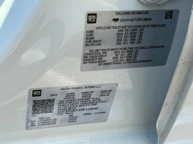 2024 Chevrolet Silverado 3500 HD LTZ DRW