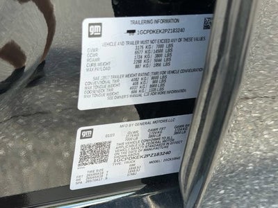 2023 Chevrolet Silverado 1500 LT (2FL)