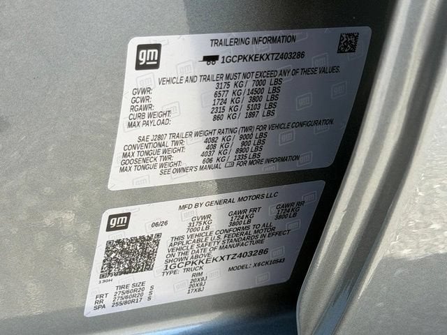 2026 Chevrolet Silverado 1500 LT (2FL)