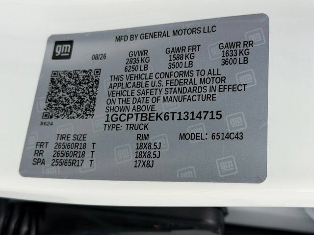 2026 Chevrolet Colorado WT