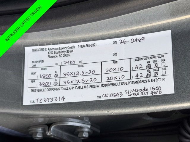 2026 Chevrolet Silverado 1500 RST