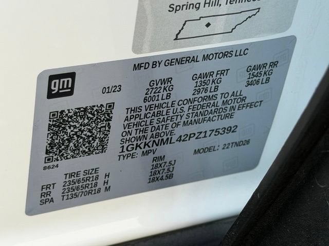 2023 GMC Acadia SLT