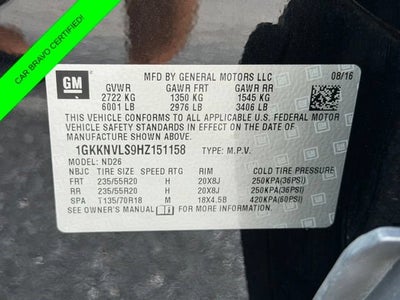 2017 GMC Acadia SLT