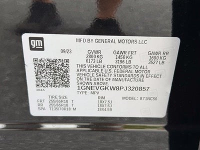 2023 Chevrolet Traverse LT Cloth