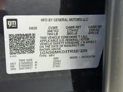 2026 Chevrolet Tahoe LS
