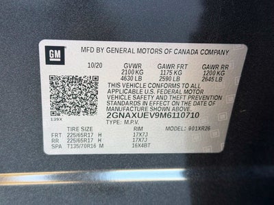 2021 Chevrolet Equinox LT