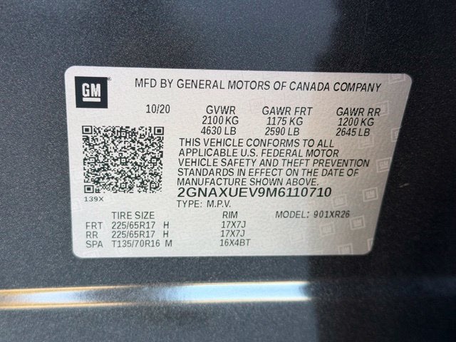 2021 Chevrolet Equinox LT