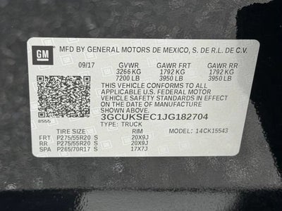 2018 Chevrolet Silverado 1500 LTZ