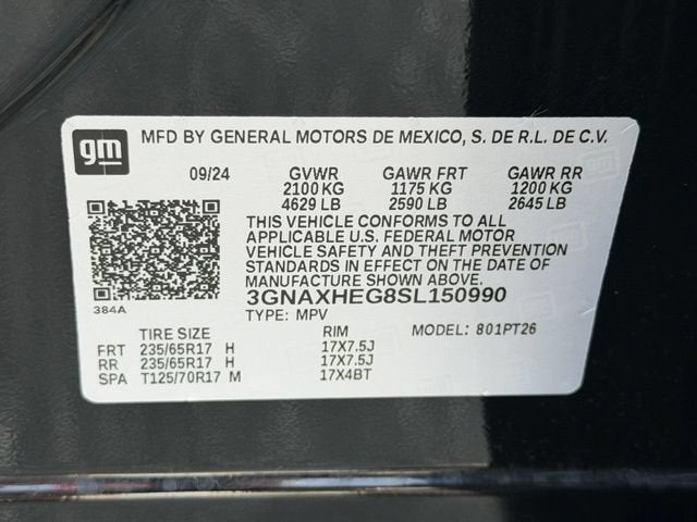 2025 Chevrolet Equinox LT