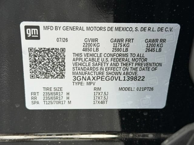 2027 Chevrolet Equinox LT