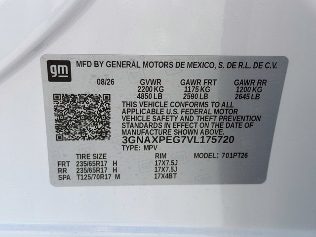 2027 Chevrolet Equinox LT