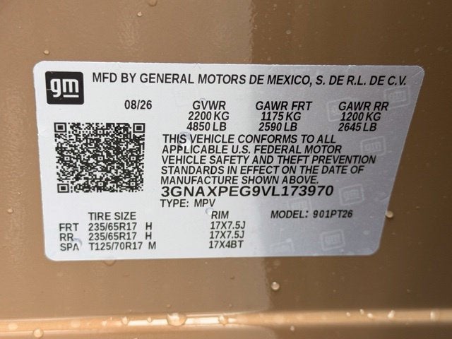 2027 Chevrolet Equinox LT