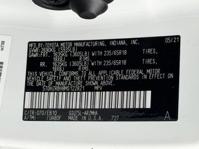2021 Toyota Highlander XLE