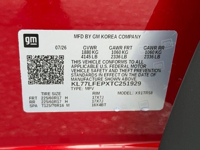 2026 Chevrolet Trax LS
