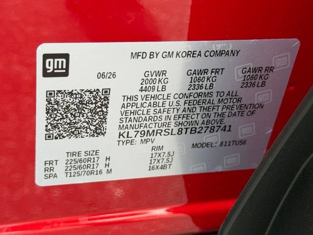 2026 Chevrolet Trailblazer LT