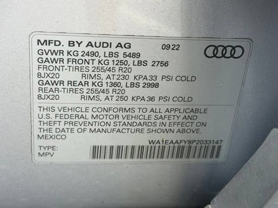 2023 Audi Q5 Premium Plus 45 TFSI S line quattro
